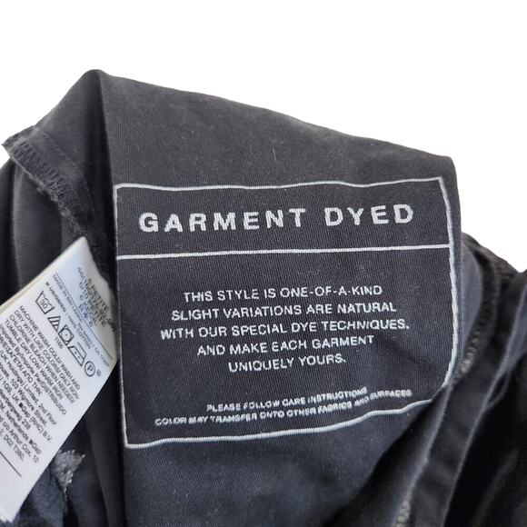 Gap Cotton High Rise Pleated Cargo Pants Trouser Black Size 6 Short Petite - Picture 7 of 12